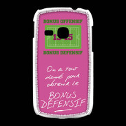 Coque Samsung Galaxy Young Obtenir le Bonus offensif-défensif Rose