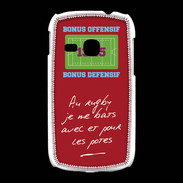 Coque Samsung Galaxy Young Les potes Bonus offensif-défensif Rouge