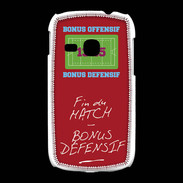 Coque Samsung Galaxy Young Fin de match Bonus offensif-défensif Rouge