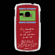 Coque Samsung Galaxy Young 1 point bonus offensif-défensif Rouge