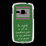 Coque Samsung Galaxy Young Le combat Bonus offensif-défensif Vert