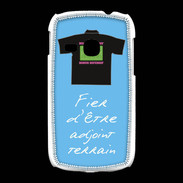 Coque Samsung Galaxy Young Bonus offensif-Défensif Adjoint terrain Bleu 2