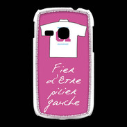 Coque Samsung Galaxy Young Pilier gauche Bonus offensif-défensif Rose