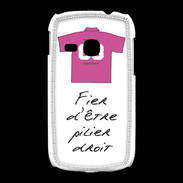 Coque Samsung Galaxy Young Pilier droit Bonus offensif-défensif Blanc