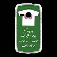 Coque Samsung Galaxy Young Demi de mêlée Bonus offensif-défensif Vert