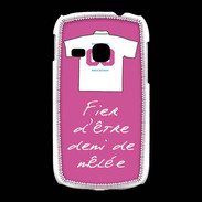Coque Samsung Galaxy Young Demi de mêlée Bonus offensif-défensif Rose