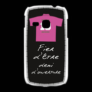 Coque Samsung Galaxy Young Demi d'ouverture Bonus offensif-défensif Noir