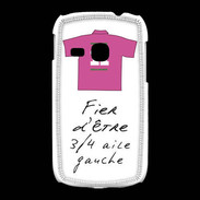 Coque Samsung Galaxy Young 3/4 aile gauche Bonus offensif-défensif Blanc