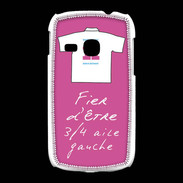 Coque Samsung Galaxy Young 3/4 aile gauche Bonus offensif-défensif Rose