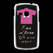Coque Samsung Galaxy Young 3/4 aile droit Bonus offensif-défensif Noir