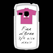 Coque Samsung Galaxy Young 3/4 aile droit Bonus offensif-défensif Blanc