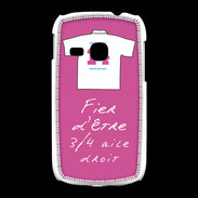 Coque Samsung Galaxy Young 3/4 aile droit Bonus offensif-défensif Rose