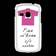 Coque Samsung Galaxy Young 3/4 arrière Bonus offensif-défensif Blanc