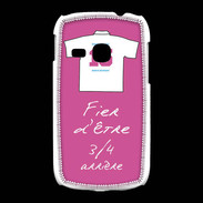Coque Samsung Galaxy Young 3/4 arrière Bonus offensif-défensif Rose