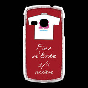 Coque Samsung Galaxy Young 3/4 arrière Bonus offensif-défensif Rouge