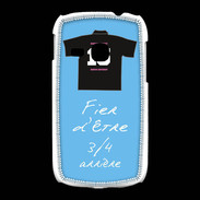 Coque Samsung Galaxy Young 3/4 arrière Bonus offensif-défensif Bleu 2