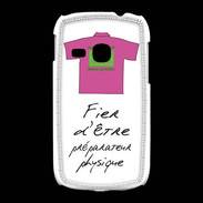 Coque Samsung Galaxy Young Préparateur physique Bonus offensif-défensif Blanc