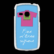 Coque Samsung Galaxy Young Soigneur Bonus offensif-défensif Bleu