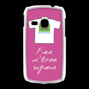 Coque Samsung Galaxy Young Soigneur Bonus offensif-défensif Rose