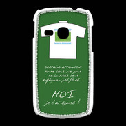 Coque Samsung Galaxy Young Moi je l'ai épousé Bonus offensif-défensif Vert