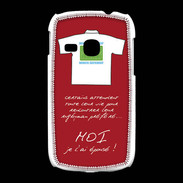 Coque Samsung Galaxy Young Moi je l'ai épousé Bonus offensif-défensif Rouge