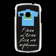 Coque Samsung Galaxy Young Fille de rugbyman Bonus offensif-défensif Noir 2