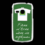 Coque Samsung Galaxy Young Mère de rugbyman Bonus offensif-défensif Vert
