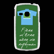 Coque Samsung Galaxy Young Mère de rugbyman Bonus offensif-défensif Vert 2