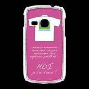 Coque Samsung Galaxy Young Moi je l'ai élevé Bonus offensif-défensif Rose