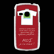 Coque Samsung Galaxy Young Moi je l'ai élevé Bonus offensif-défensif Rouge