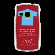 Coque Samsung Galaxy Young Moi je l'ai élevé Bonus offensif-défensif Rouge 2