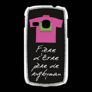 Coque Samsung Galaxy Young Père de rugbyman Bonus offensif-défensif Noir