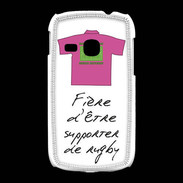 Coque Samsung Galaxy Young Supporters Bonus offensif-défensif Blanc