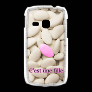 Coque Samsung Galaxy Young Dragée C'est une fille PR