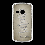 Coque Samsung Galaxy Young Gens attrayants Sepia Citation Oscar Wilde