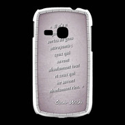 Coque Samsung Galaxy Young Gens attrayants Rose Citation Oscar Wilde