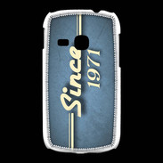 Coque Samsung Galaxy Young Since 1971 Bleu