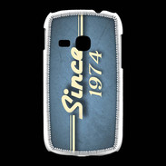 Coque Samsung Galaxy Young Since 1974 Bleu