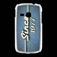 Coque Samsung Galaxy Young Since 1977 Bleu