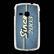 Coque Samsung Galaxy Young Since 2003 Bleu
