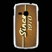 Coque Samsung Galaxy Young Orange since 1970