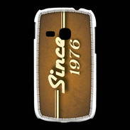 Coque Samsung Galaxy Young Orange since 1976