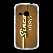 Coque Samsung Galaxy Young Orange since 1986