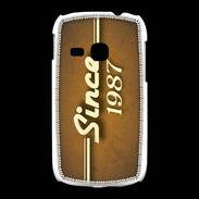 Coque Samsung Galaxy Young Orange since 1987