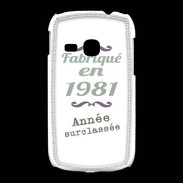 Coque Samsung Galaxy Young Fabriqué en 1981 ZG