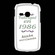 Coque Samsung Galaxy Young Fabriqué en 1986 ZG