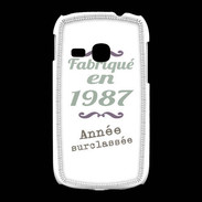 Coque Samsung Galaxy Young Fabriqué en 1987 ZG