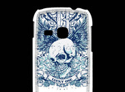 Coque Samsung Galaxy Young Tête de mort Lucky One 13