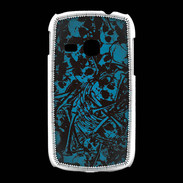 Coque Samsung Galaxy Young Skull and bones Bleu