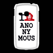 Coque Samsung Galaxy Young I love anonymous